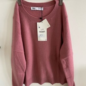 Zara cashmere sweater. Brand new with tags. Size medium